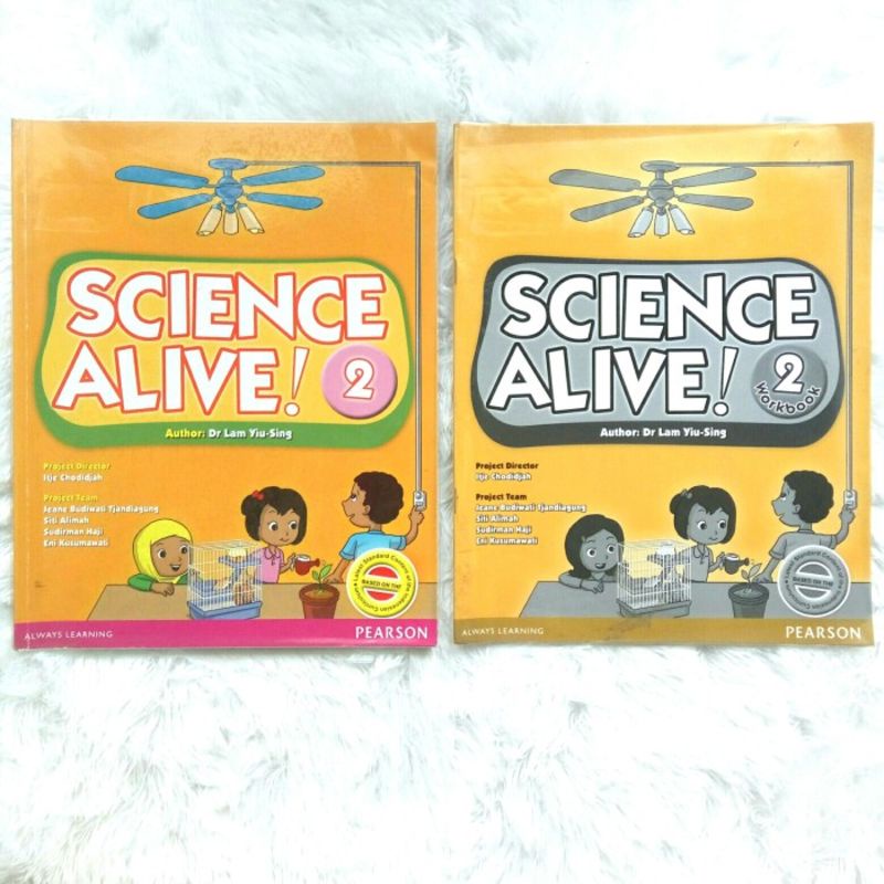 Buku pelajaran SD Primary Science Alive 2 ori Pearson 2 buku