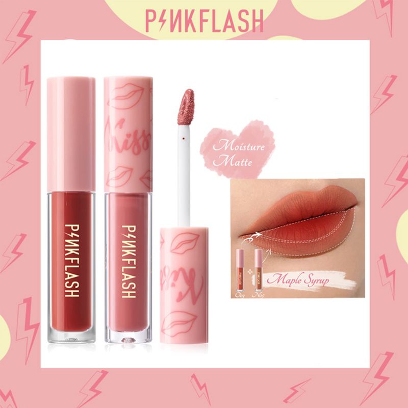 PINKFLASH ohmykiss 2 pcs lipcream ombre long lasting lipsstik
