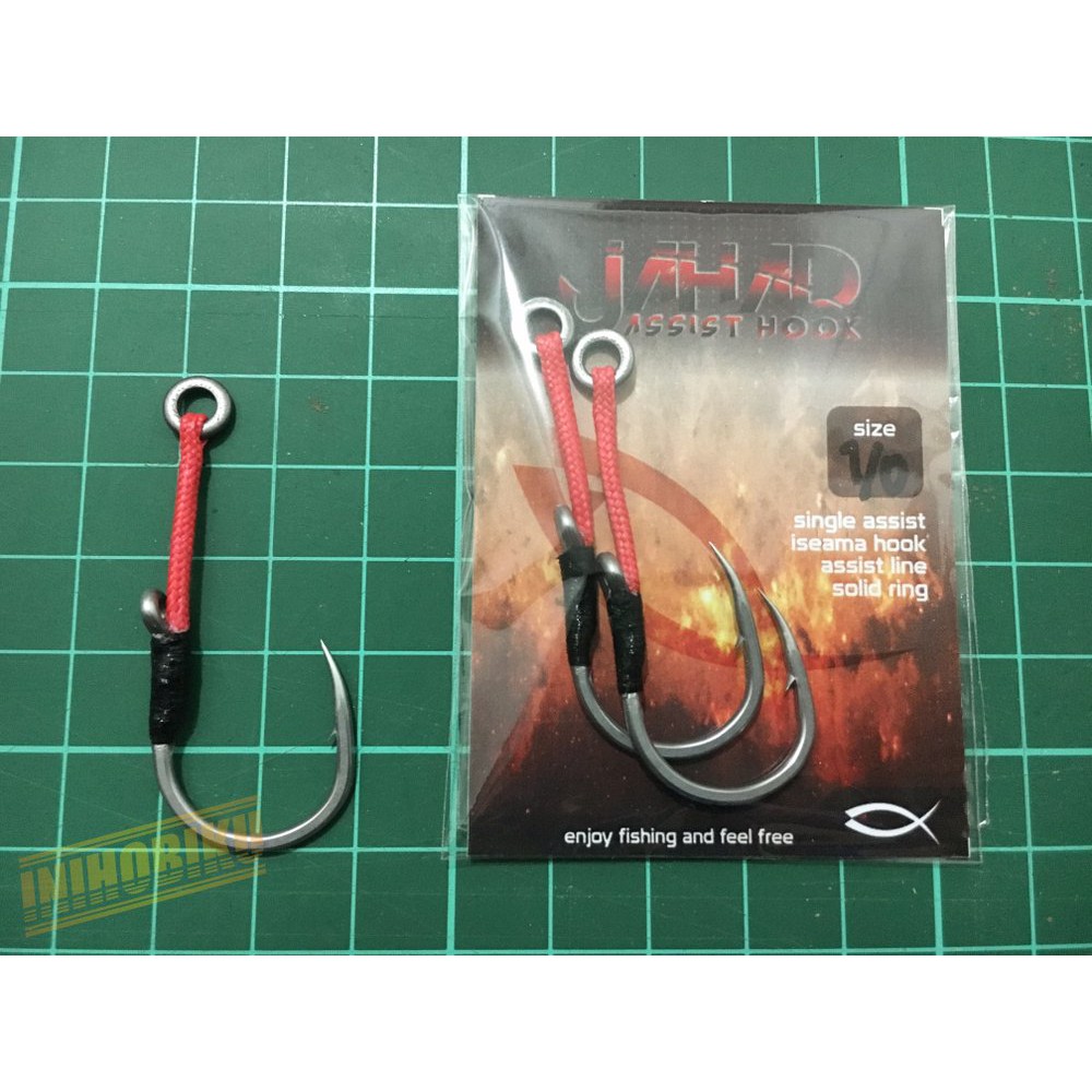 Assist Jigging Hook - Single Assist Limited