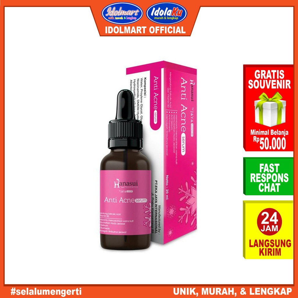 IDOLAKU  Hanasui Serum Anti Acne