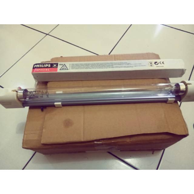 Lampu Sterilizer germicidal UVC / UV-C PHILIPS 10W LENGKAP