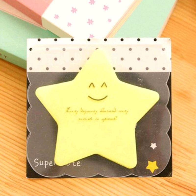 Sticky Notes Memo Model Star Clover Heart Flower