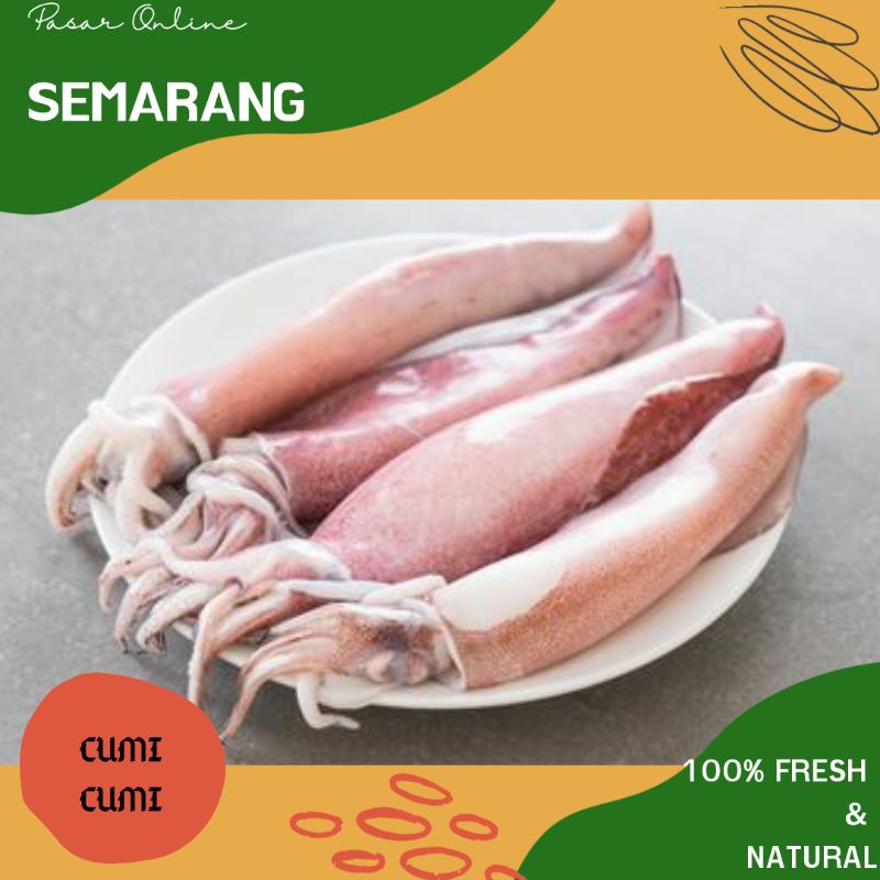 

Cumi-cumi / Ikan Laut Segar Atau Fresh / Makanan Sehat / Makanan Bergizi / Ikan Laut Semarang Murah