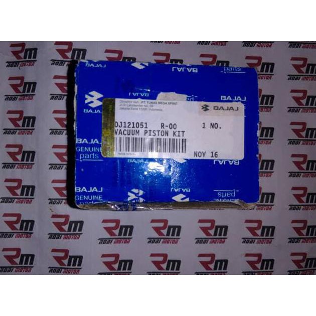 KIT PISTON DJ121051 KARET VAKUM KARBU BAJAJ PULSAR 180 UG3 UG4 200 PROMO