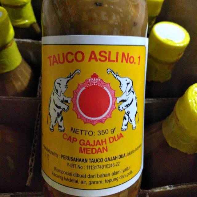 

Tauco asli no 1 cap gajah 2 medan 350g BY MDS