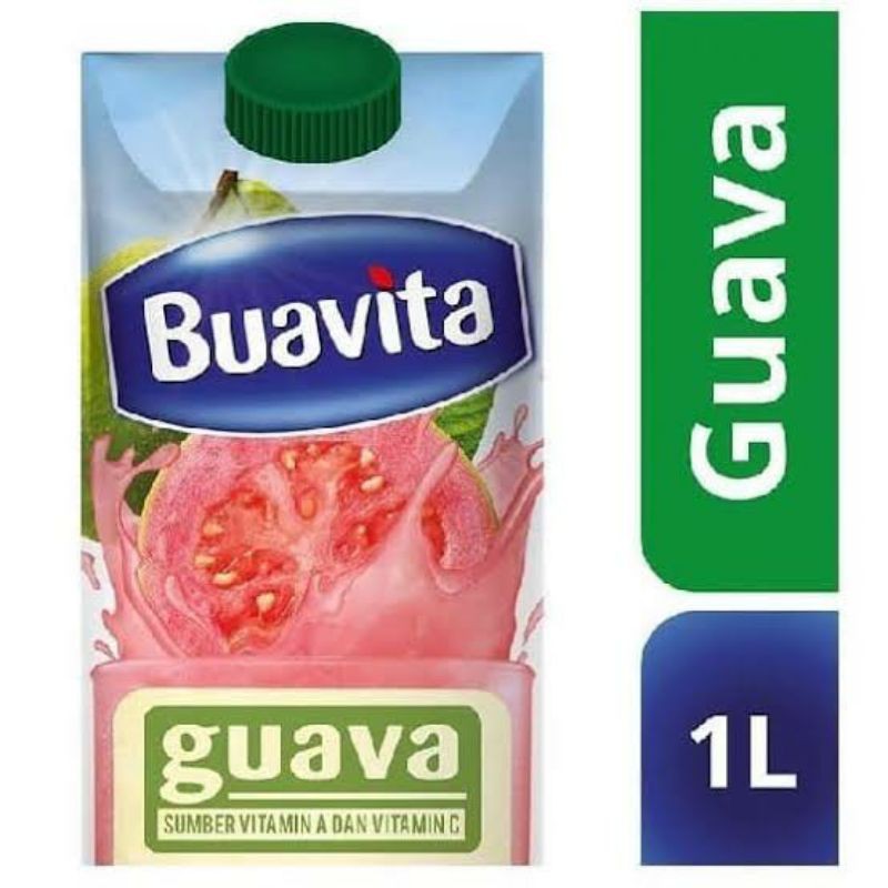 

Buavita Jus Kemasan Buah Jambu Asli 1000ml