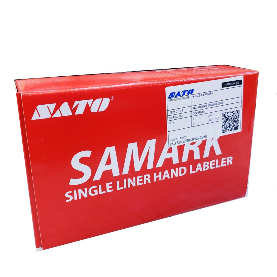 Sato Samark Alat Tembakan Label Harga Single Liner Hand Labeler