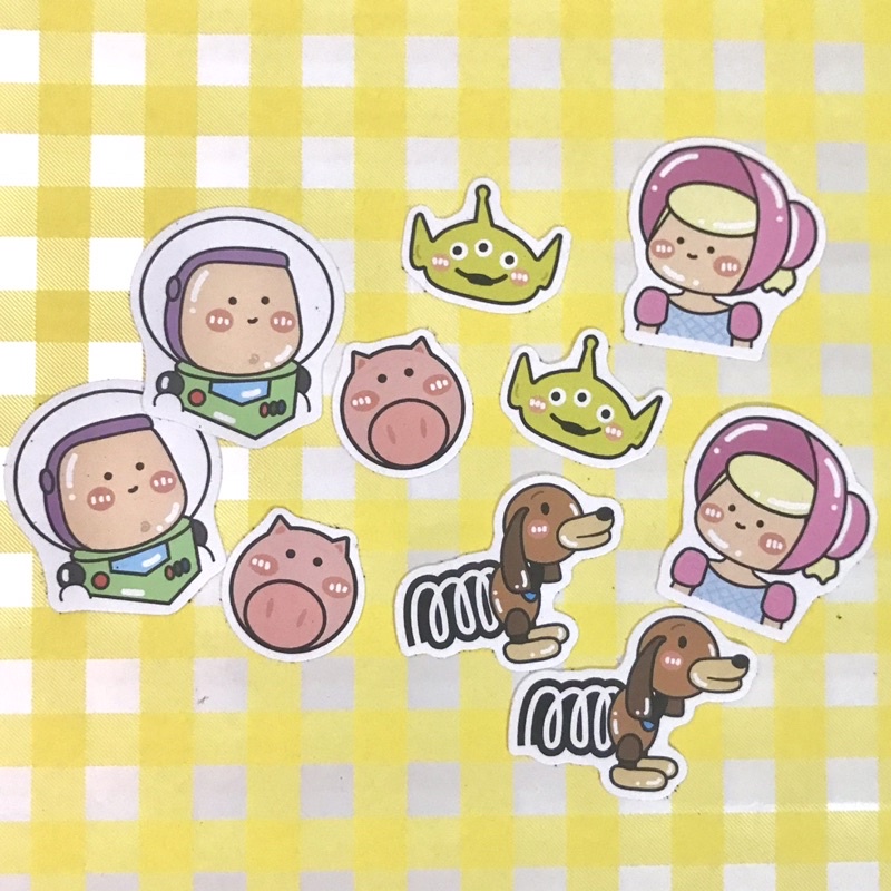 

Akarui | Buzz & Friend Toy Story Die Cut Stickers