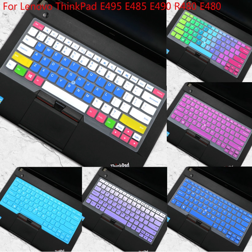 Casing Silikon Ultra Tipis Lembut Pelindung Keyboard Untuk Lenovo Thinkpad E495 E485 E490 R480 E480