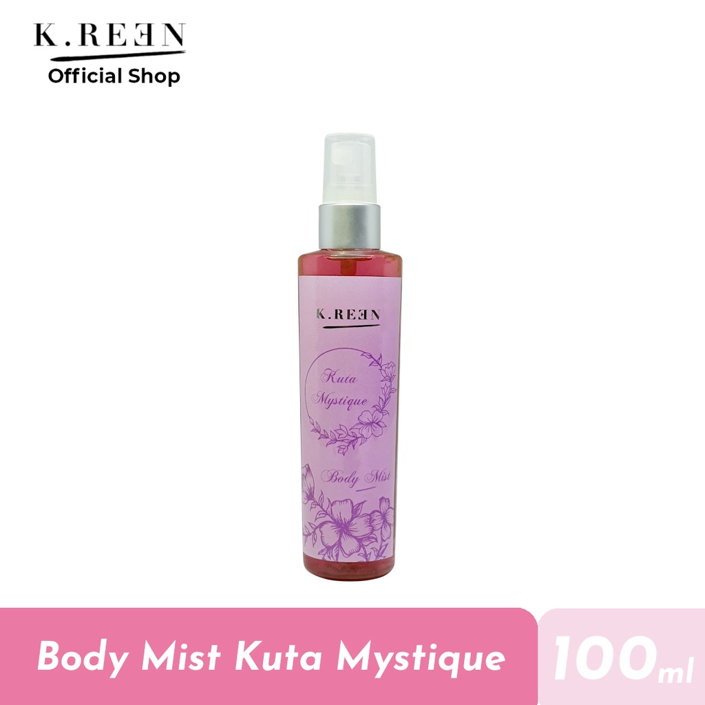 K.REEN BODY MIST ( FREE 1 BOTOL SUMMER QUEEN) 100 ML