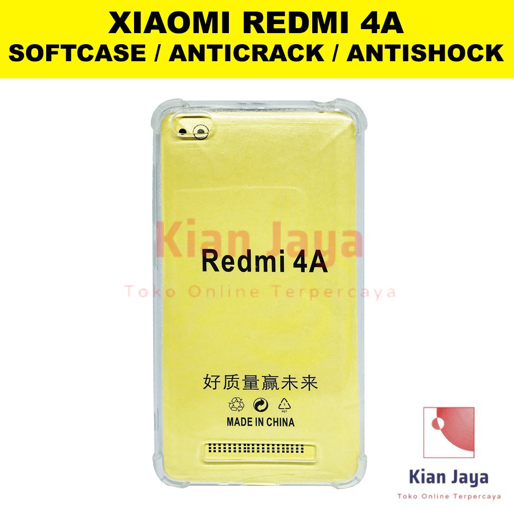 Softcase Anticrack Handphone Xiaomi Redmi 4A Antishock, Casehp, Siliconcase