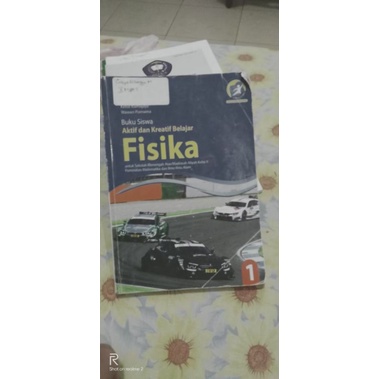 Buku [BEKAS] Aktif dan Kreatif Belajar Fisika Kelas 10/X GRAFINDO 2016