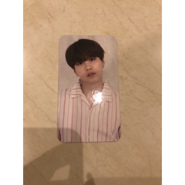[READY STOCK] BTS SUGA KYOCERA PHOTOCARD
