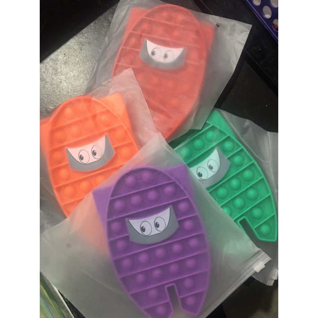 POP ITS ASTRONOT AMONG US - MAINAN PENGHILANG STRESS - DIBUNGKUS PLASTIK TEBAL