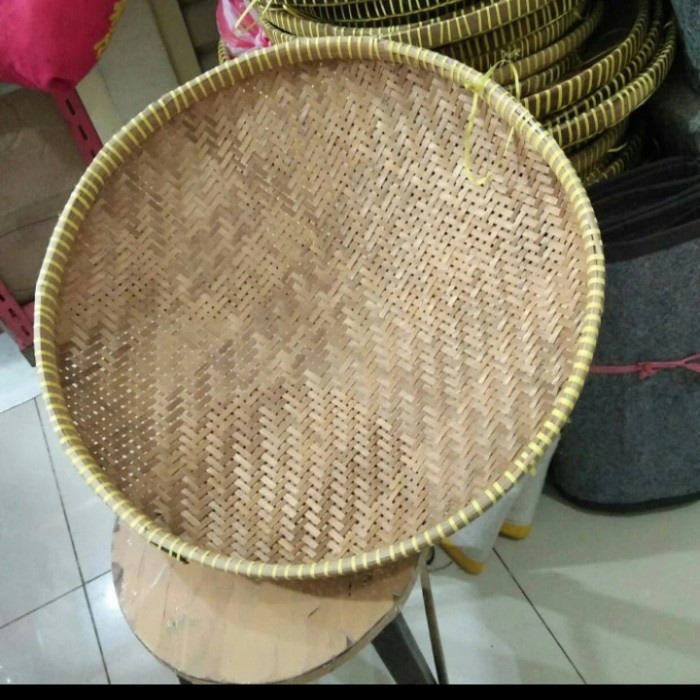 irik/ ayakan bambu besar ready expedisi gojek