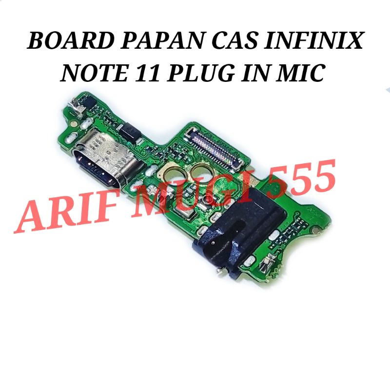 Flexible board Papan Cas Konektor Conektor Charger Infinix Note 11 Original