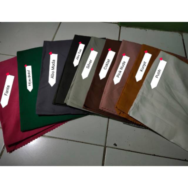 Hijab Polos Signarica Waterproof