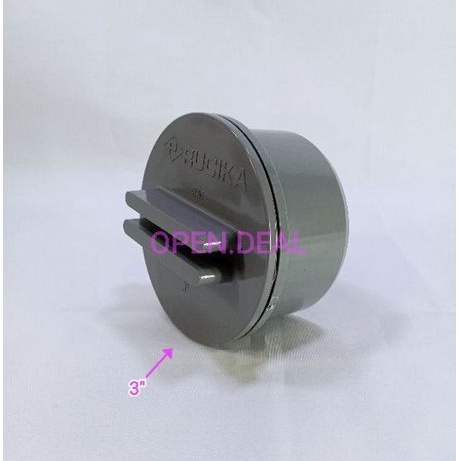 Clean Out 3" inch Rucika / CO 3 in Pvc / Tutup Sepiteng / C O / Sepitank
