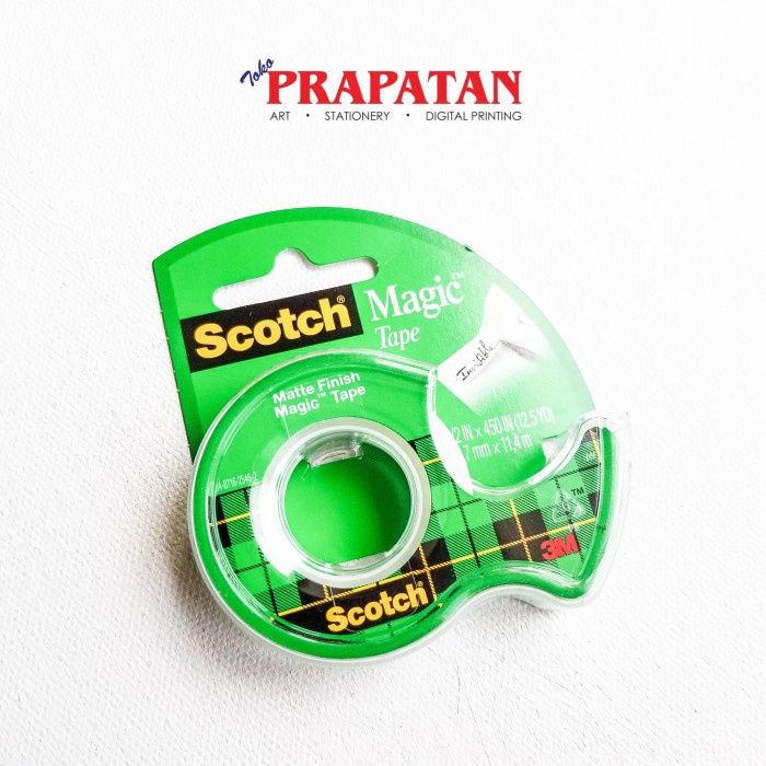 

Scotch Matte Finish Magic Tape CAT.104 RTO27