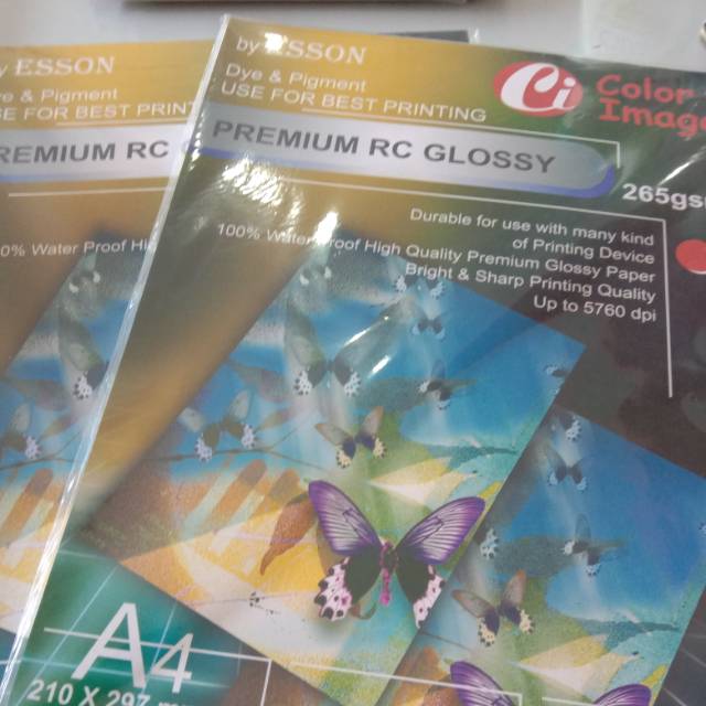 

Kertas Glossy premium 265grm A4