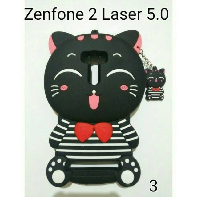 Case Silicon Karakter For Zenfone 2 Laser / Rubber Case Zenfone 2 Laser