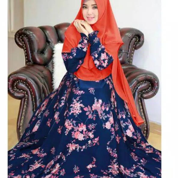 MuRah GAMIS SYARI LISA SERIES V WOLFIS 4 METER LEBAR BAWAH .,