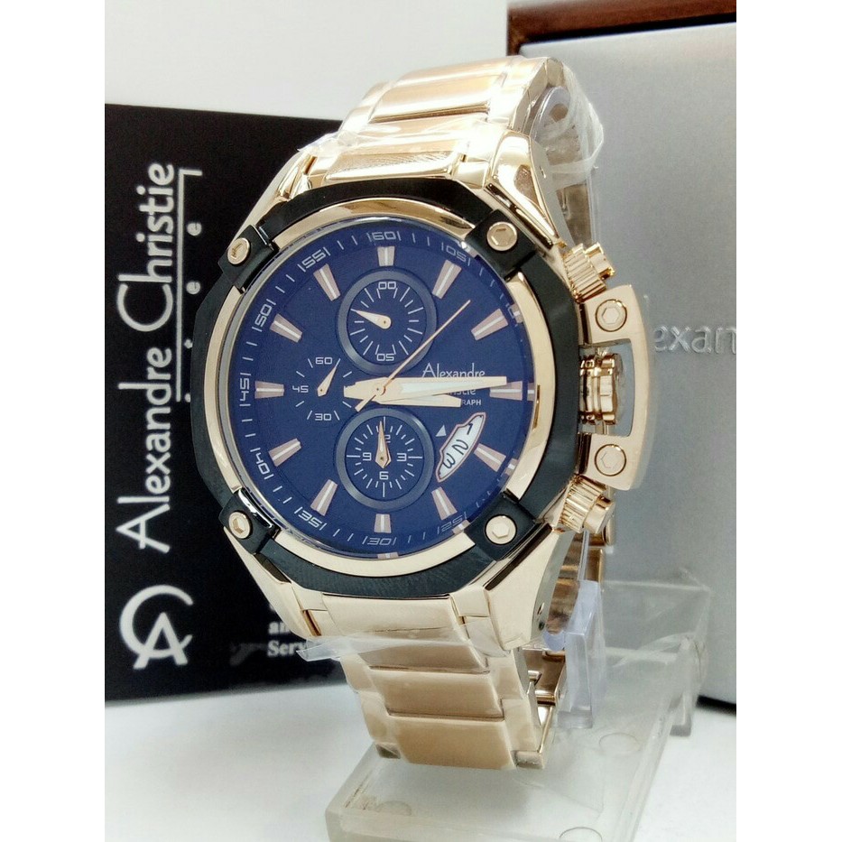 HITS PRODUK ALEXANDRE CHRISTIE AC 6225 PRIA GOLD BLACK ORIGINAL