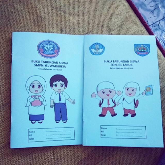 

Cetak Buku tabungan custom / buku catatan / buku harian dll