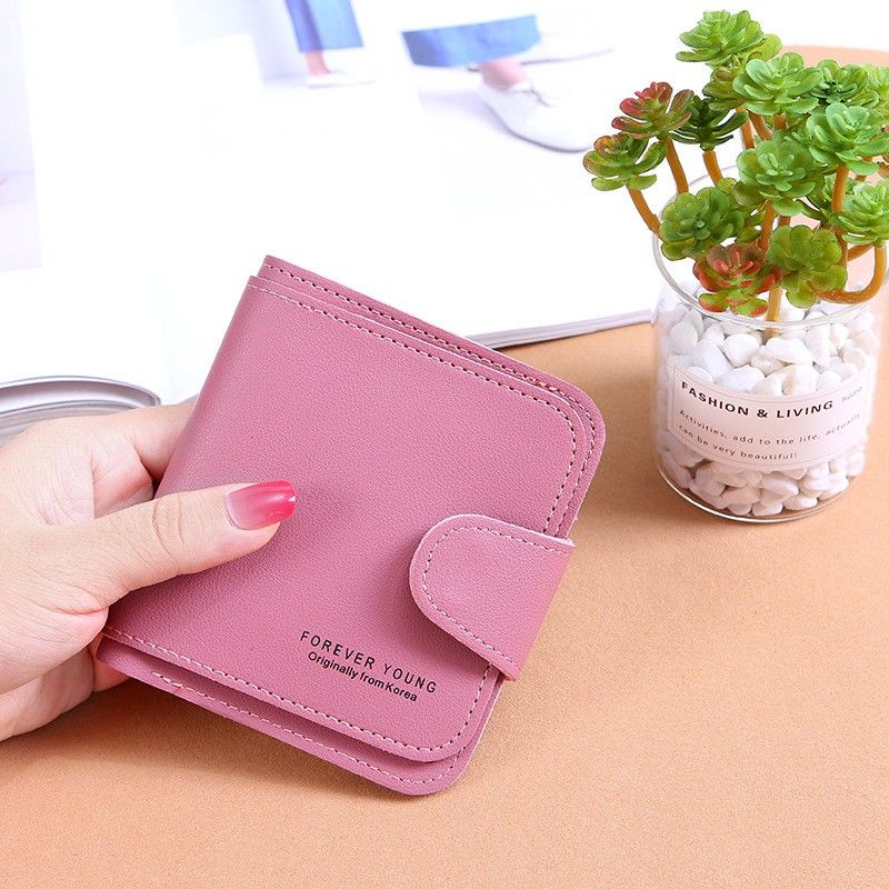 [COD] DOMPET LIPAT PENDEK WANITA IMPORT DENGAN SLOT KARTU DAN KOIN DOMPET LIPAT WANITA IMPORT