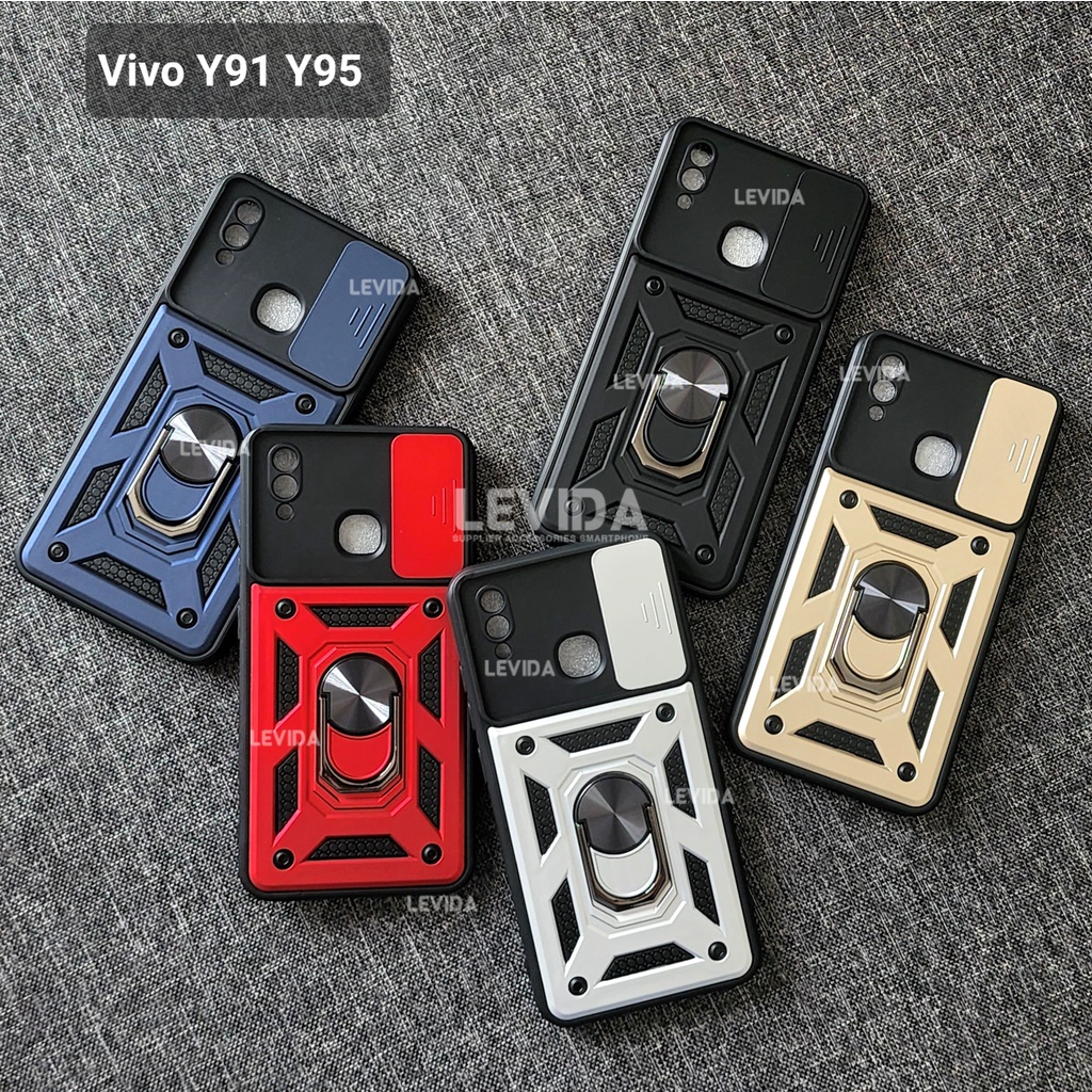 Vivo Y91 Vivo Y95 Vivo Y91C Vivo Y1S Vivo Y27 4G Vivo Y51 2020 Vivo Y51A Vivo Y53s Case Armor Slide 