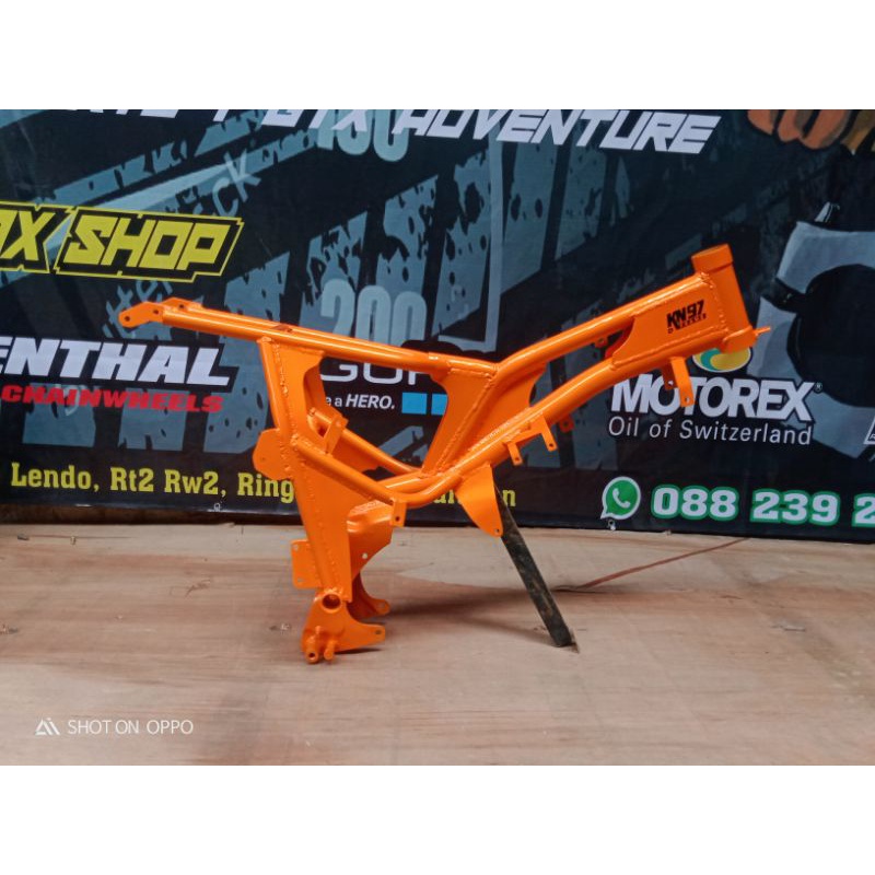 FRAME RANGKA GTX BODY YZ 85 KTM 85 TERMURAH BERKUALITAS( VEGA, JUPITER, FIZ R, SUPRA 110,SUPRA 125, 