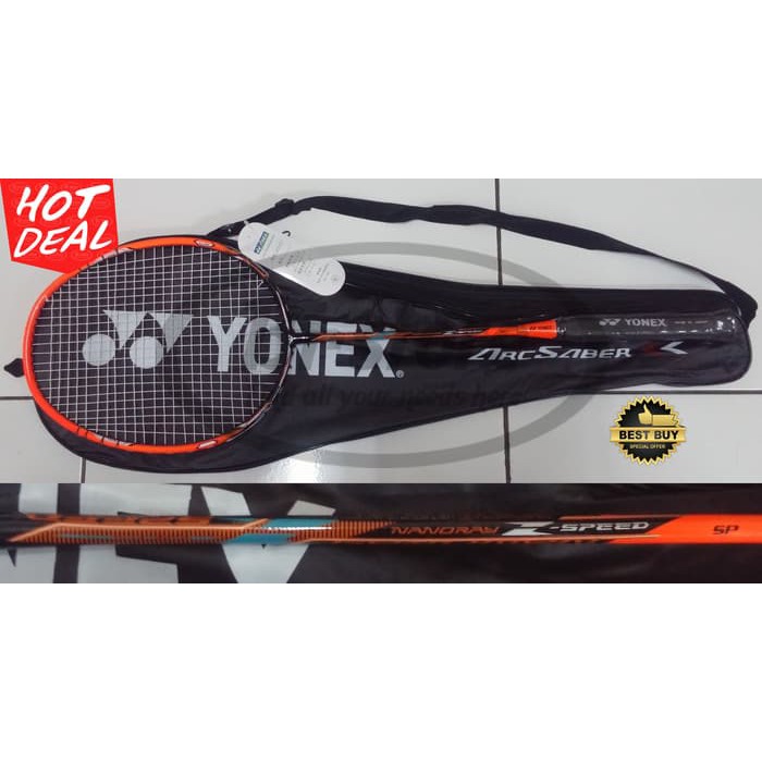 Raket Badminton / Bulutangkis Raket Yonex Senar Nanoray Speed