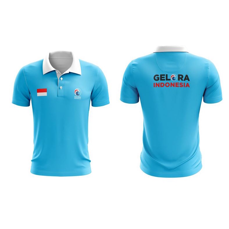 PARTAI GELORA / Kaos Polo Partai Gelora / Kaos Wangki Partai Gelora / Kaos Keren Partai Gelora