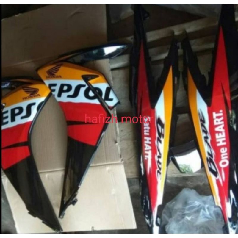 Body plus sayap striping Blade new