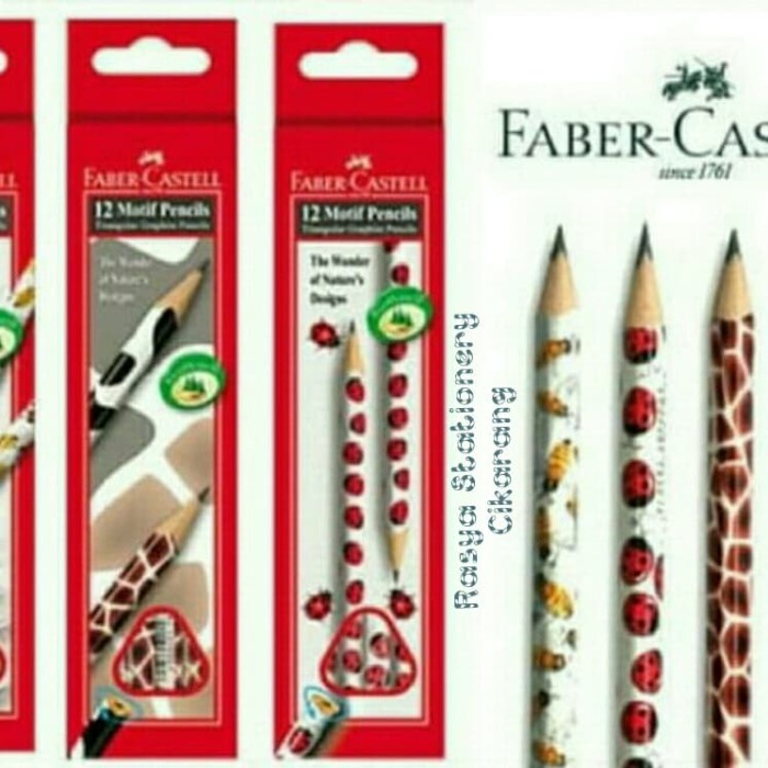 

Murah Pensil Motif 2B Faber - Castell Berkualitas