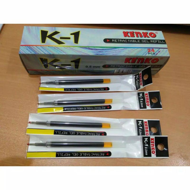 

REFILL K-1 ISI K-1 KENKO K-1 Refill retractable gel 1 BOX / 24 Pcs