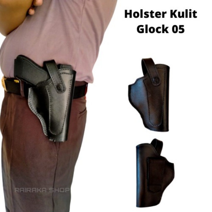 Holster Kulit Sarung Pistol Kulit Original