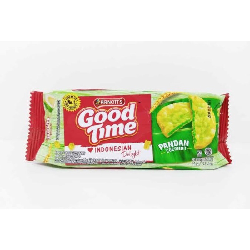 

GOOD TIME COCONUT PANDAN 72gr