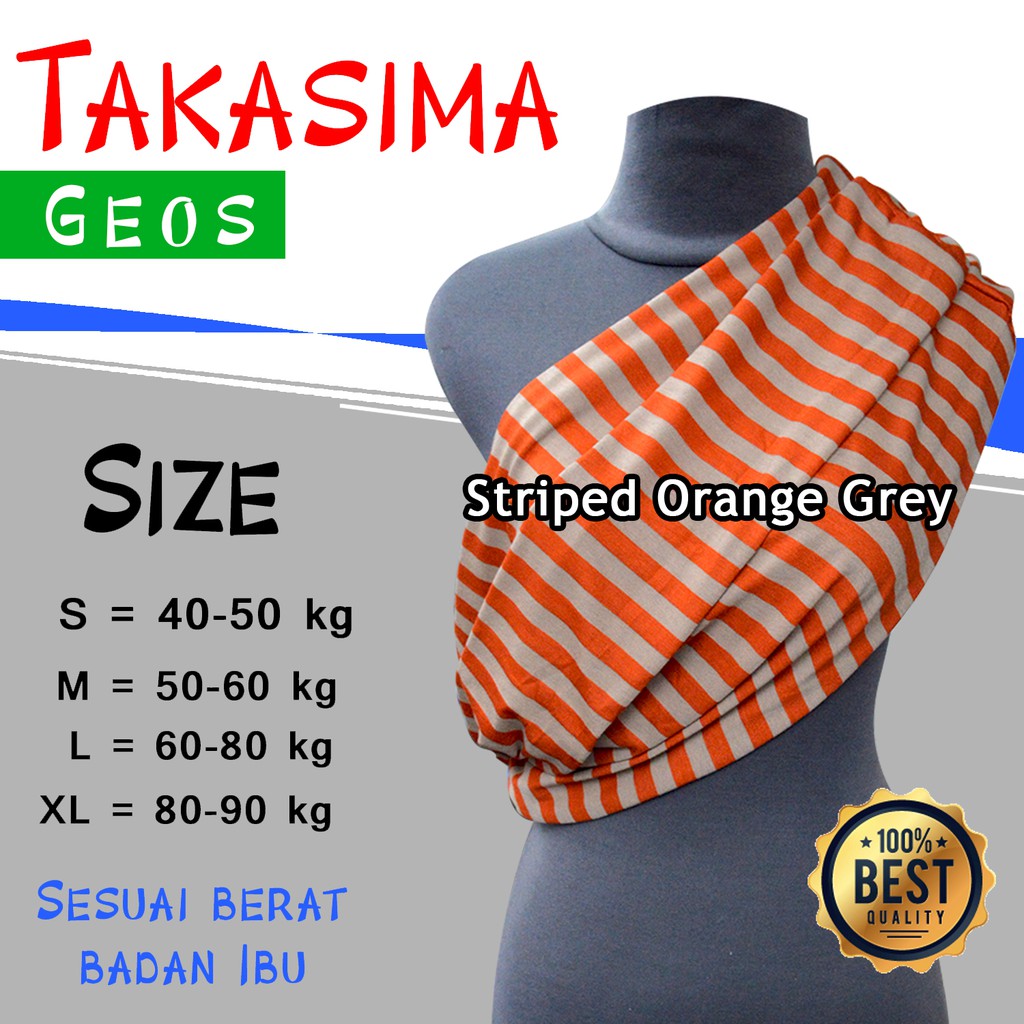 Geos Takasima Gendongan Kaos gendongan bayi, gendongan murah gendongan samping