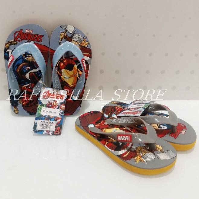 Zandilac Sandal Anak Cowok Marvel Avengers Jepit