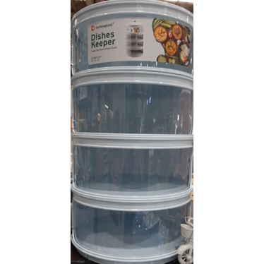 dishes keeper 4 susun/wadah penyimpanan makanan