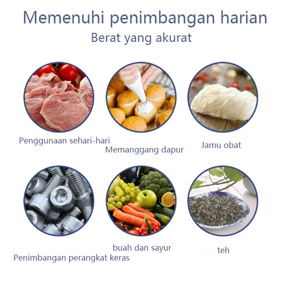 Timbangan Buah 30kg /Digital Computing Scale/Timbangan Digital/Electronic Scale for Fruits, Meat and Vegetables Timbangan Elektronik/Serbaguna _40 KG