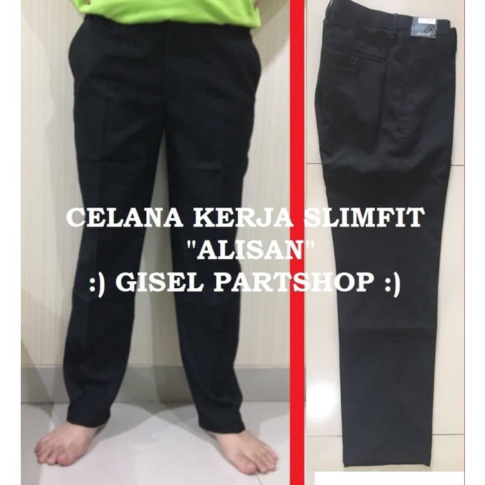 Celana Celana Kerja "Alisan" Slimfit Size 27