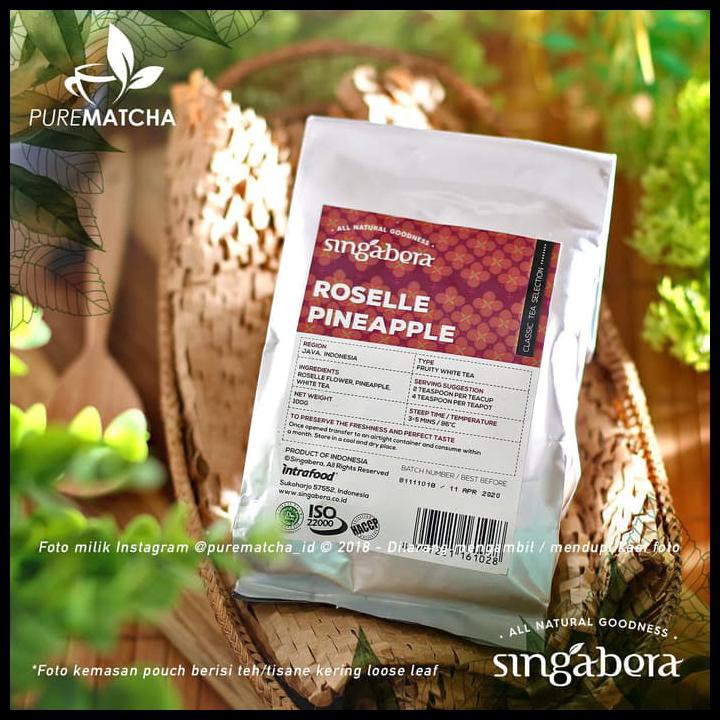 

Singabera Teh Premium Indonesia - Singabera Rosella Pineapple 100 Gr