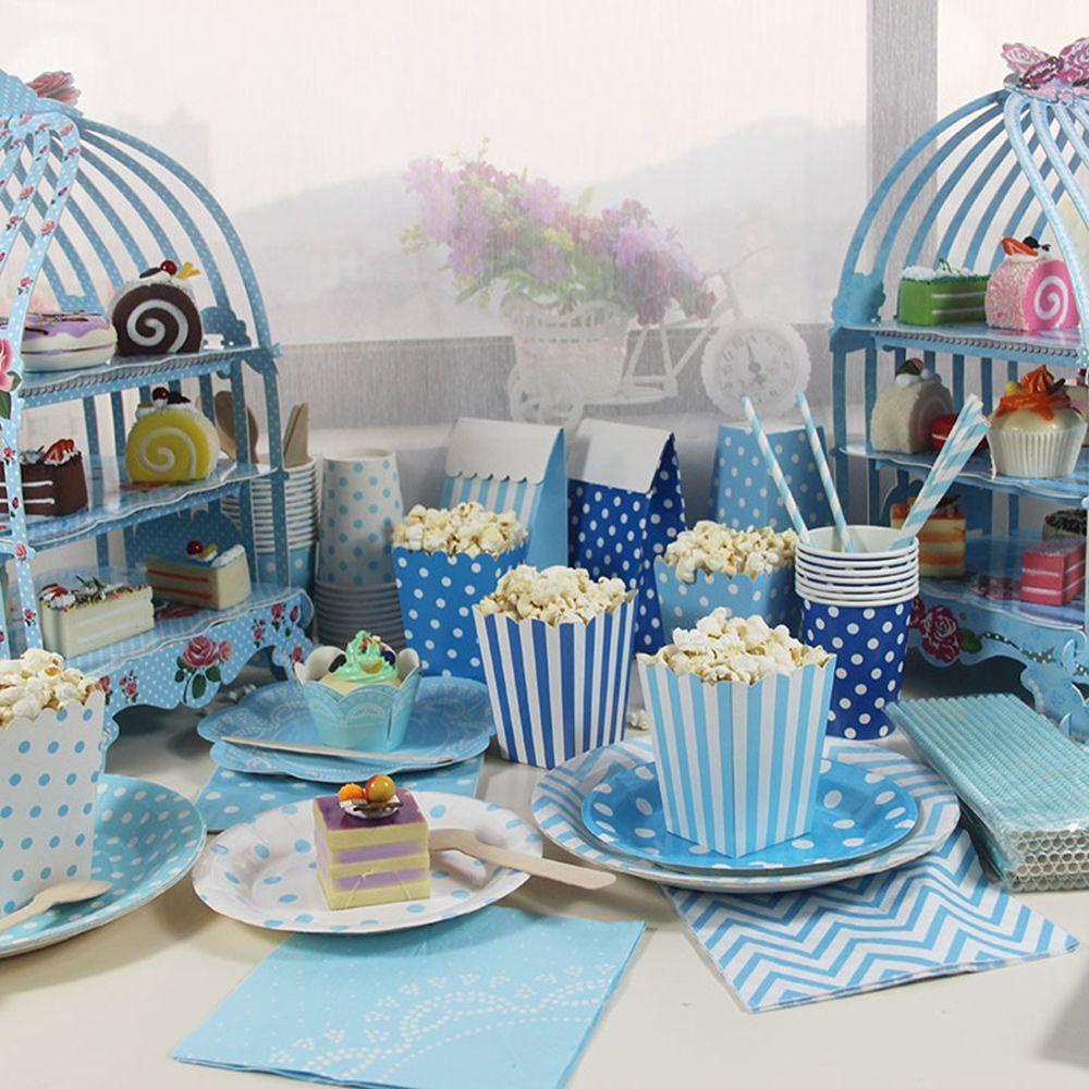 [Elegan] Cupcake Stand 3-Layer Kreatif Pesta Liburan DIY Perlengkapan Pesta Dekorasi Ulang Tahun