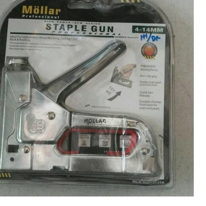 

[KODE BARANG 257] STAPLE GUN MOLLAR 3 WAY TACKER - STAPLES JOK TEMBAK HEKTER TERLARIS..!!