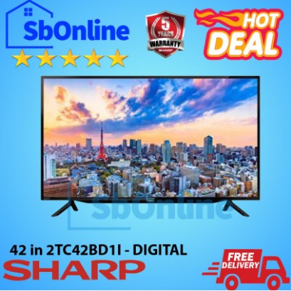 SHARP LED TV DIGITAL 42 inch 2T- C42BD1i