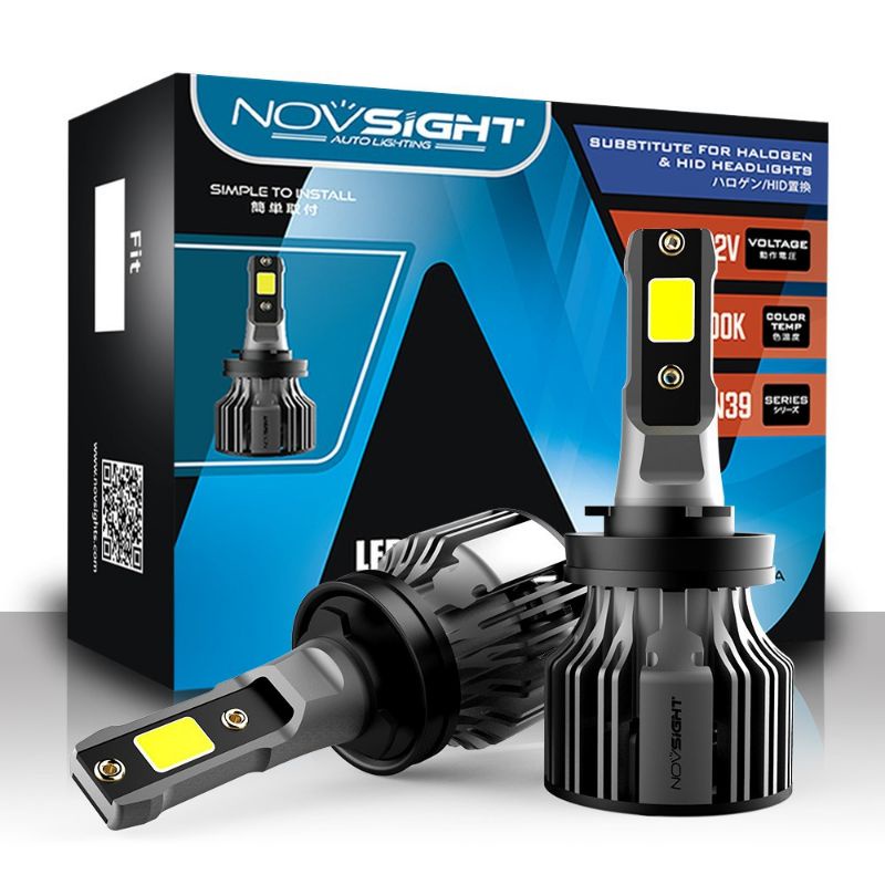 LED Headlights Novsight A500 N39 H11 Lampu Mobil 2pcs