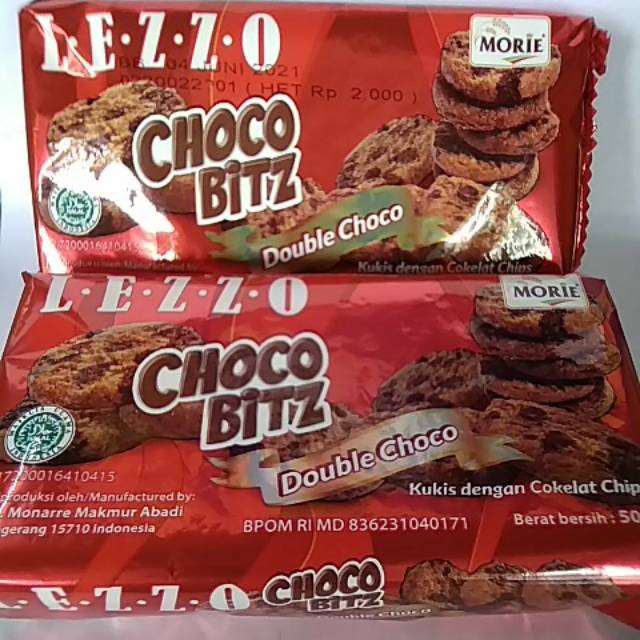 10 PCS LEZZO CHOCO BITZ DOUBLE CHOCO