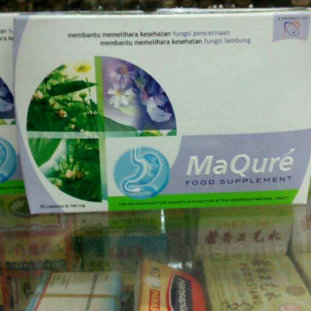 MaQure suplemet untuk maaq dan asam lambung